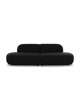 Canapé Bibi Boucle, noir