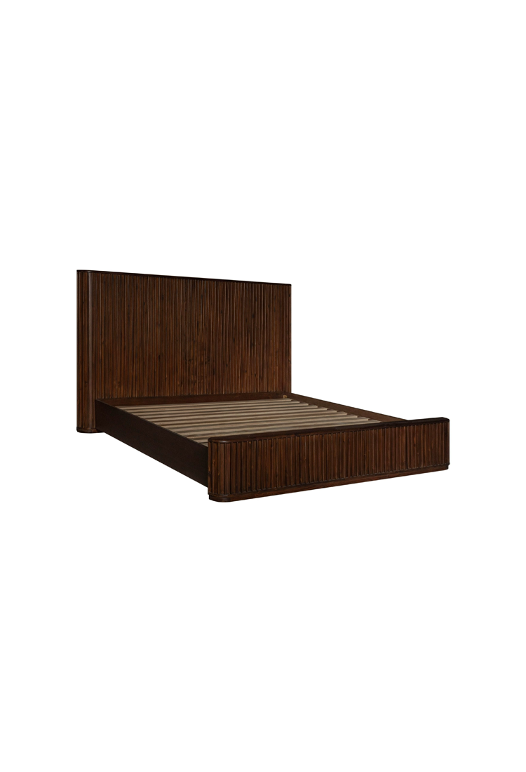 Cadenza Acacia King Bed,Walnut