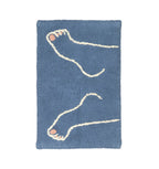 Tapis de bain Footsie, bleu