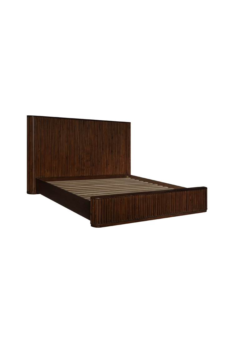 Cadenza Acacia Queen Bed,Walnut