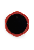 Bravura Wall Mirror,Red