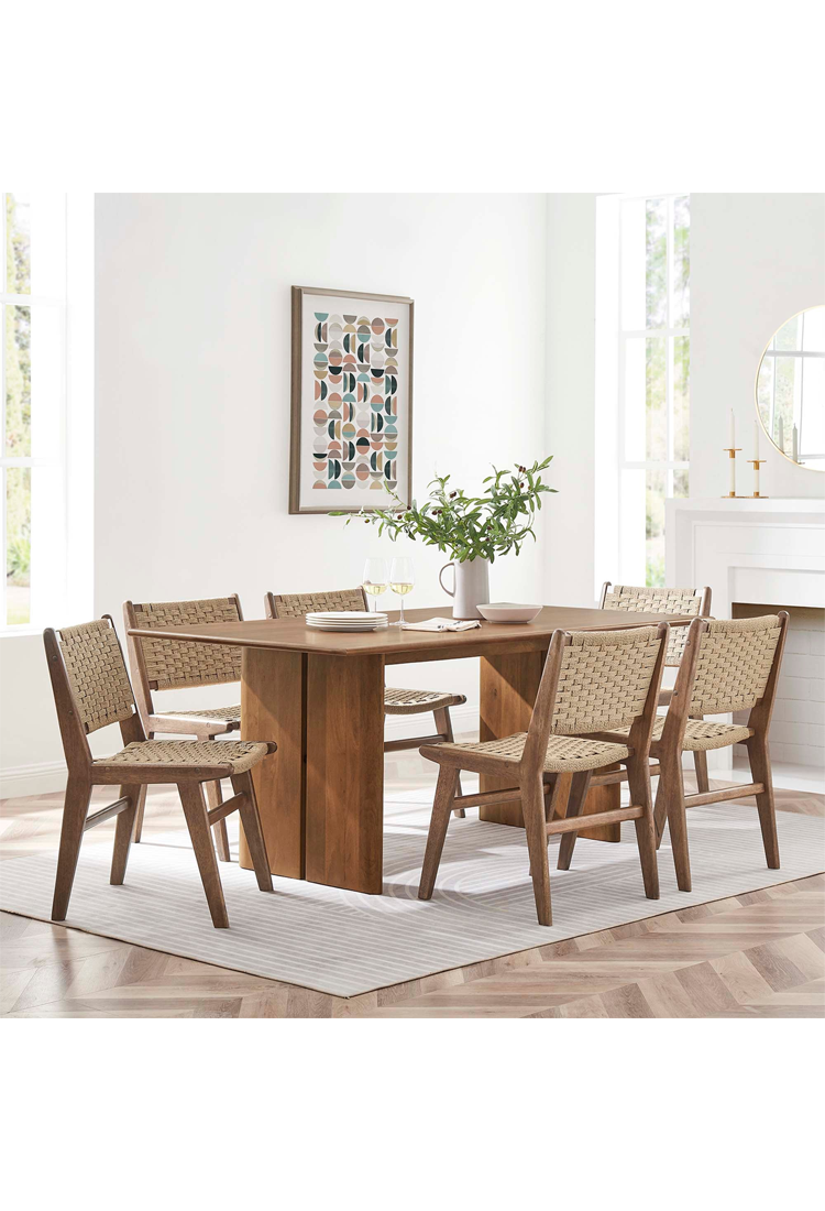 Maiz 72 Dining Table,Walnut