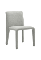 Chaise de salle à manger en tissu Noviara, gris tourterelle