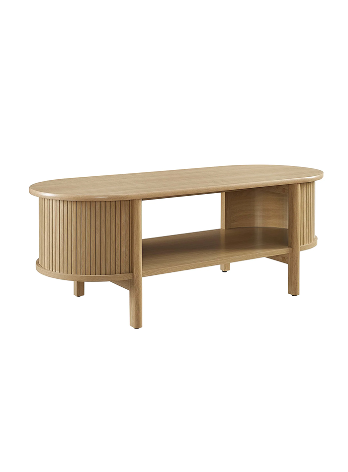 Table basse Caddie, chêne