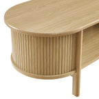 Table basse Caddie, chêne