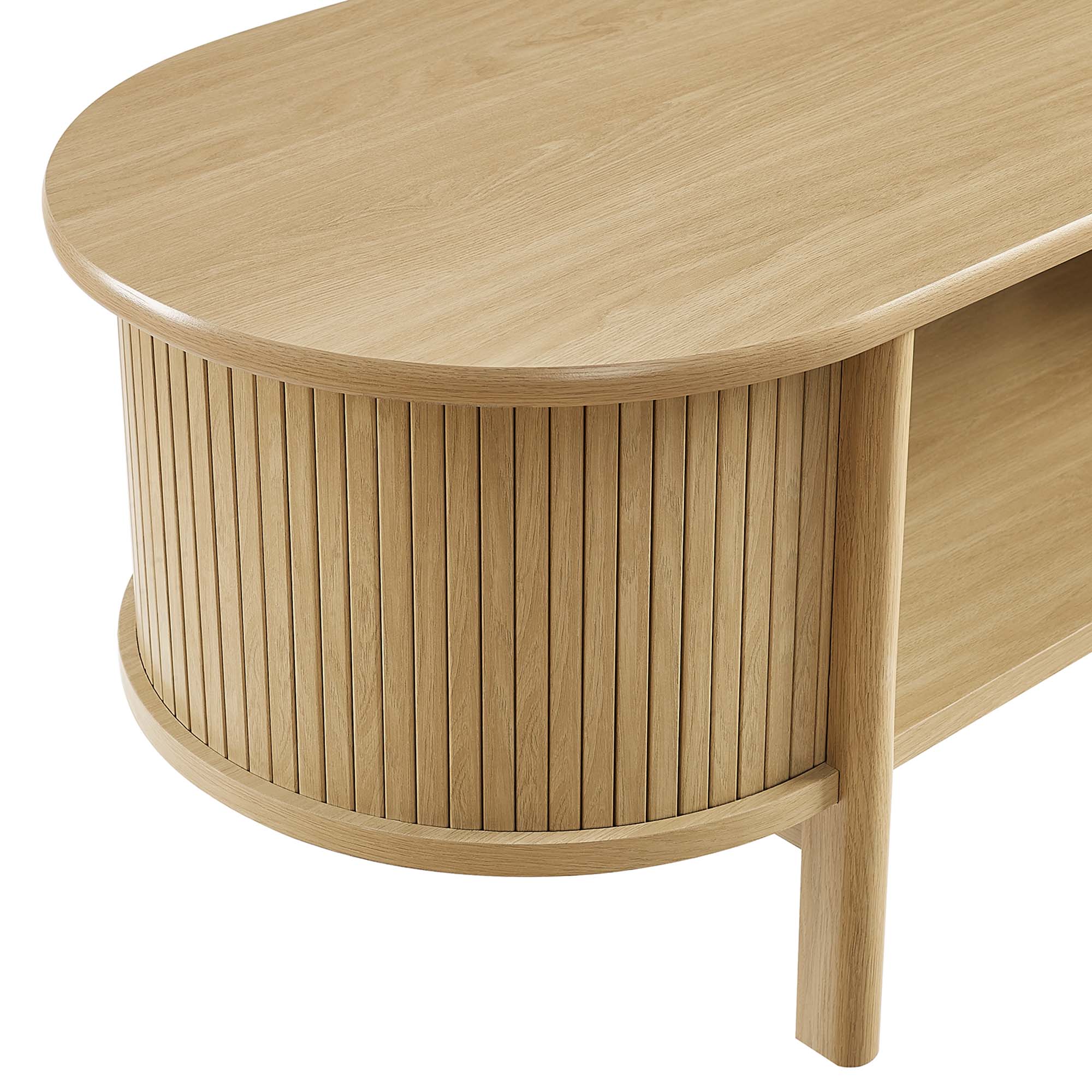 Table basse Caddie, chêne