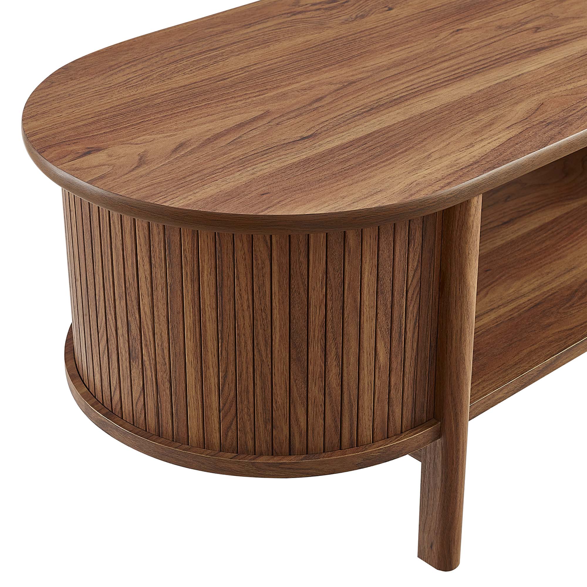 Table basse Caddie, noyer