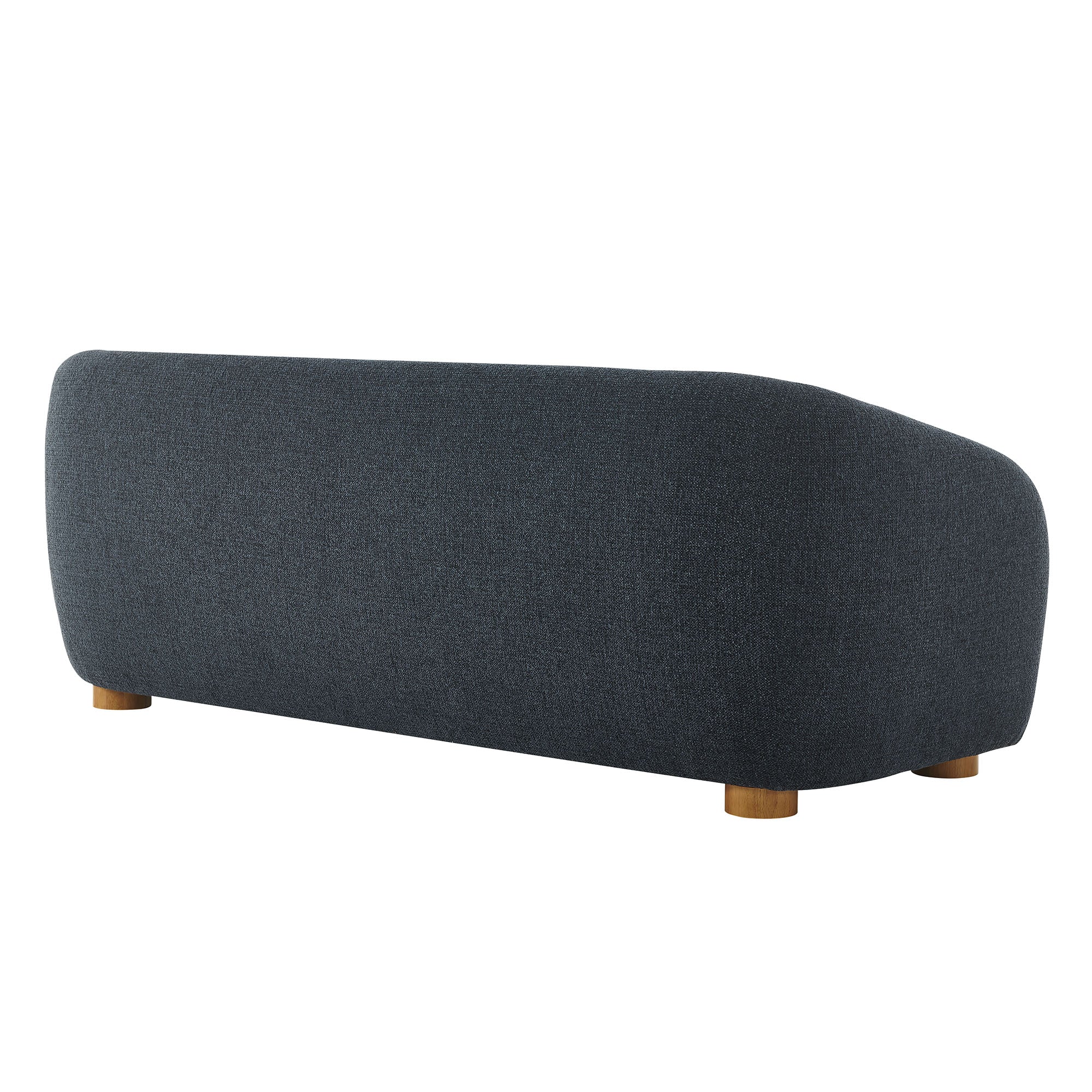 Canapé en tissu Chennie, bleu marine