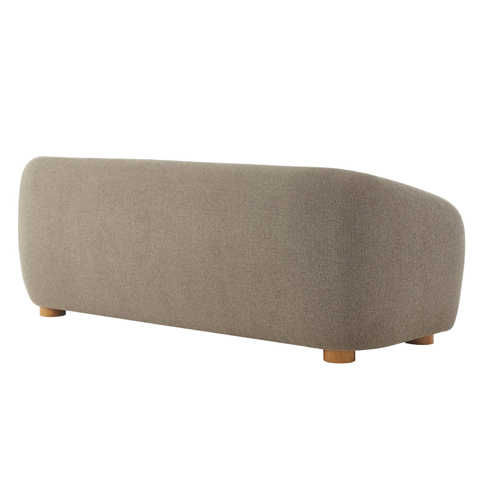 Canapé en tissu Chennie, taupe