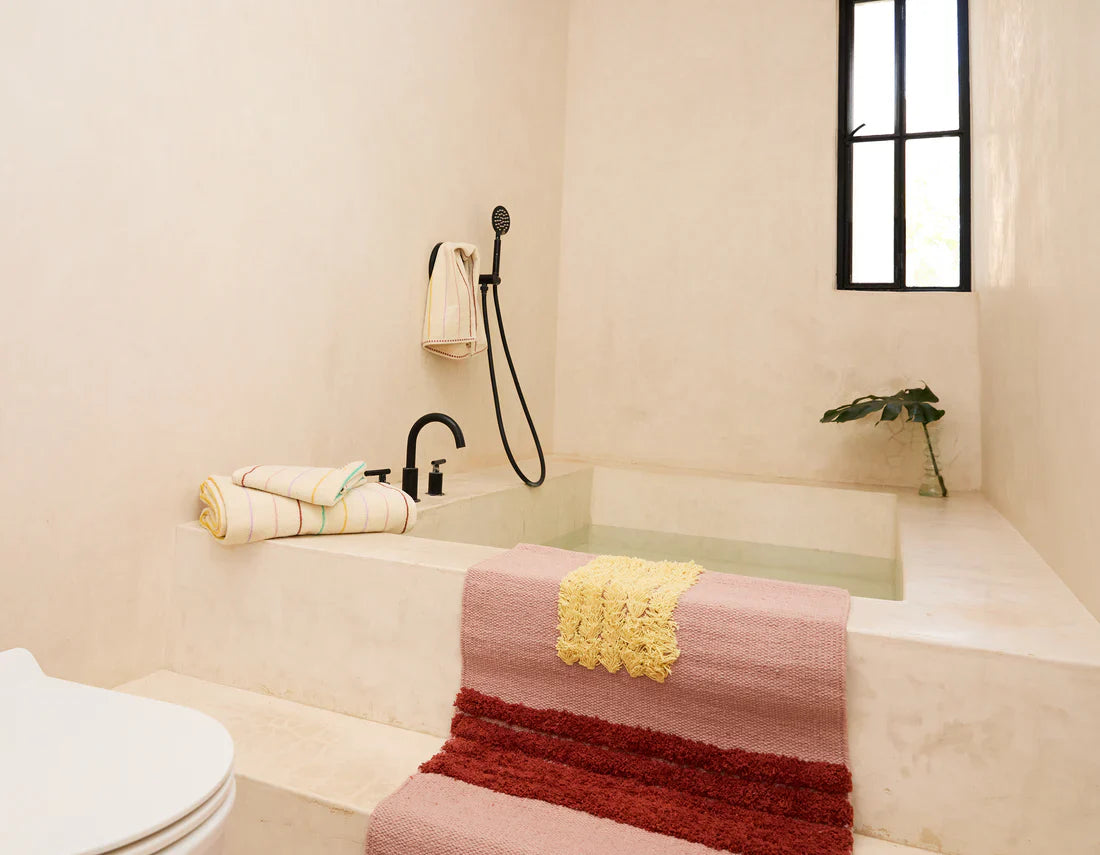 Tapis Quiet Town Reyes, rose 