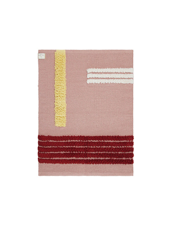 Tapis Quiet Town Reyes, rose 