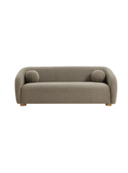 Canapé en tissu Chennie, taupe